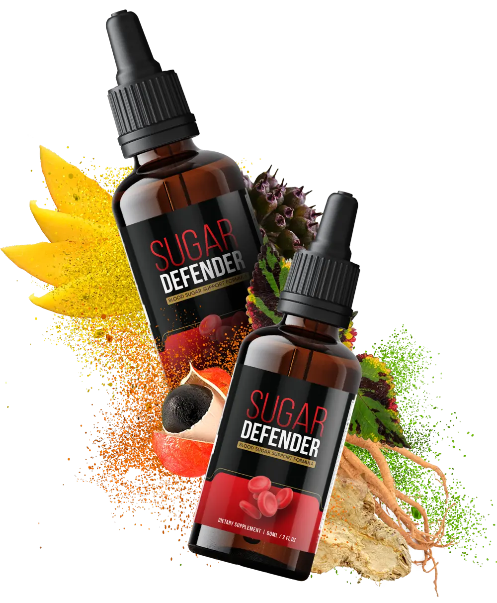 Sugar Defender blood sugar supplement bottle