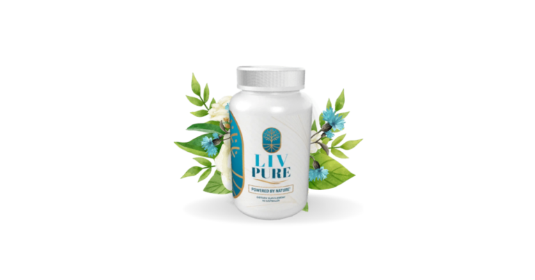 Liv Pure supplement bottle – natural liver detox and weight loss support formula